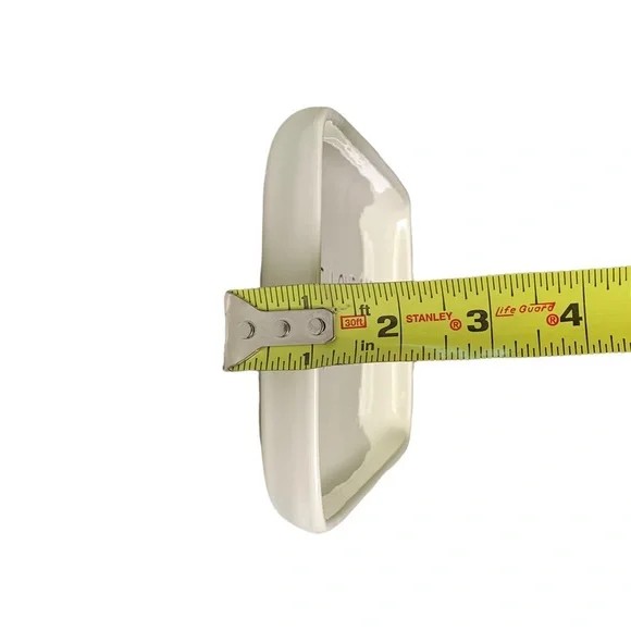 Rae Dunn LIVE LOVE BARK Dish Tray Trinket Holder White Dimples NWT 2017 OG - Picture 14 of 15